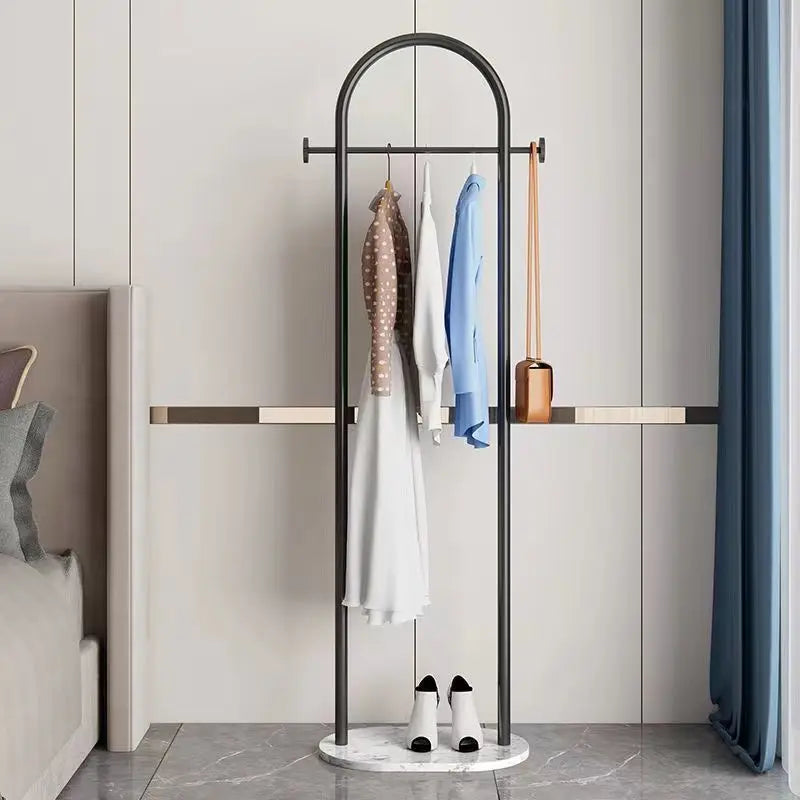 Porte-manteau valet design métal doré 167 cm — image 6