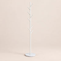 Porte-manteau arbre blanc base marbre - vue principale