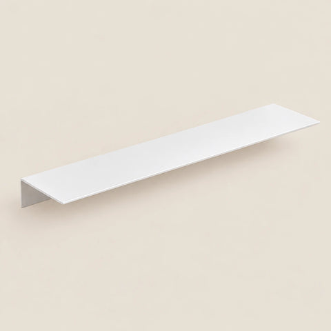 Étagère salle de bain aluminium blanche 50 cm
