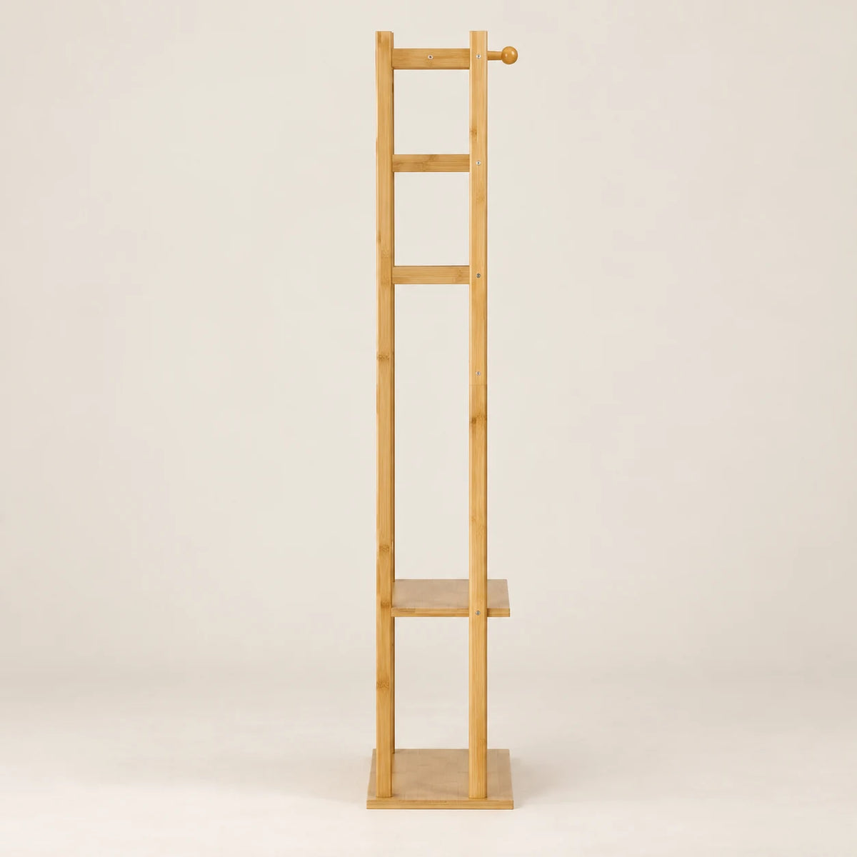 Porte-manteau bambou, vue de profil